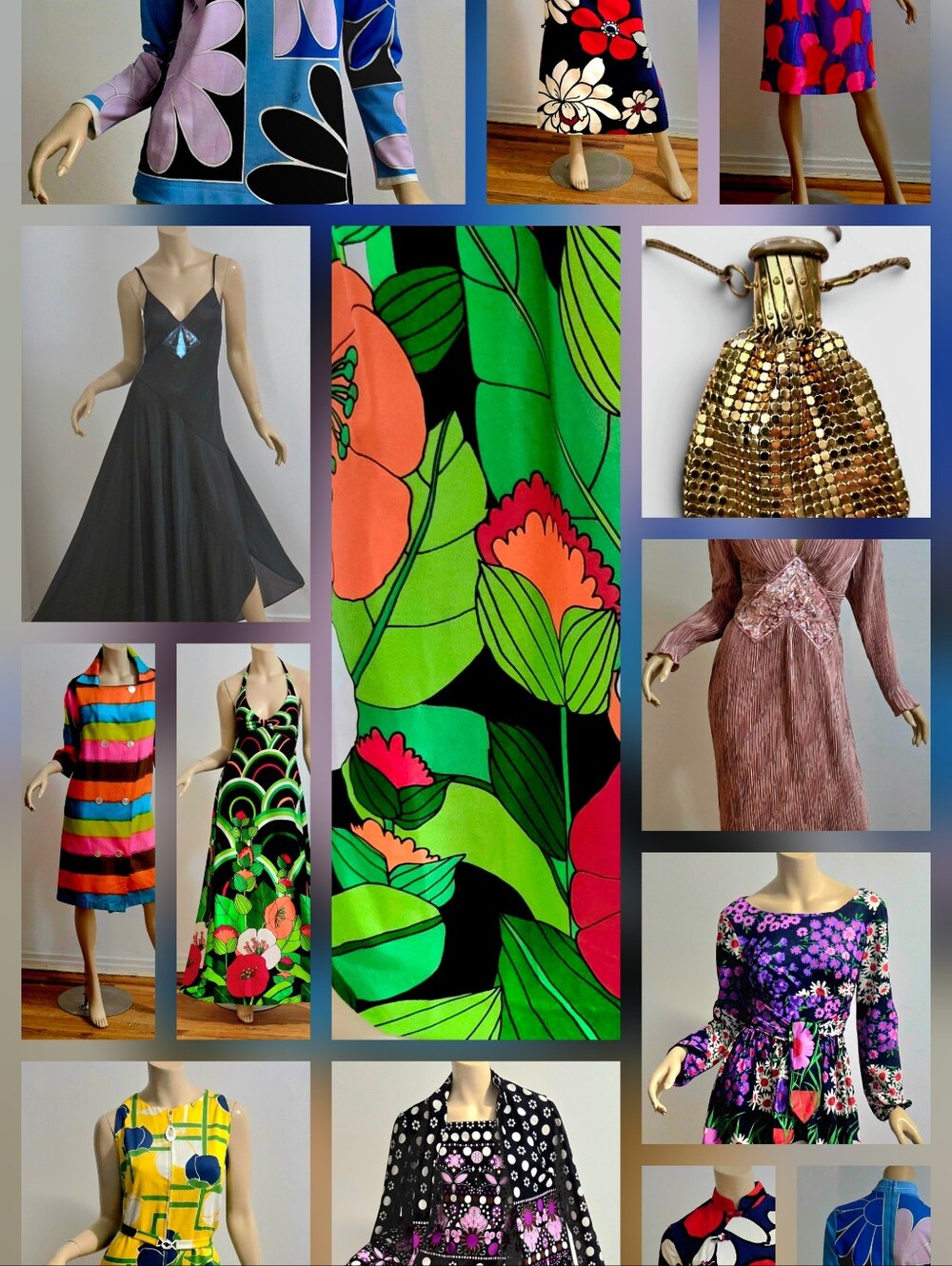 Amazing Vtg Group Of 14 Pieces From 30s To 70s  S/M/L